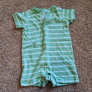 Primary Kids Heathered Henley Shortie Size 18-24 in Stripe